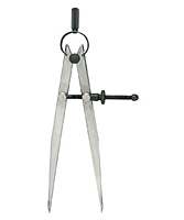 General 8'' Flat Leg Wing Divider